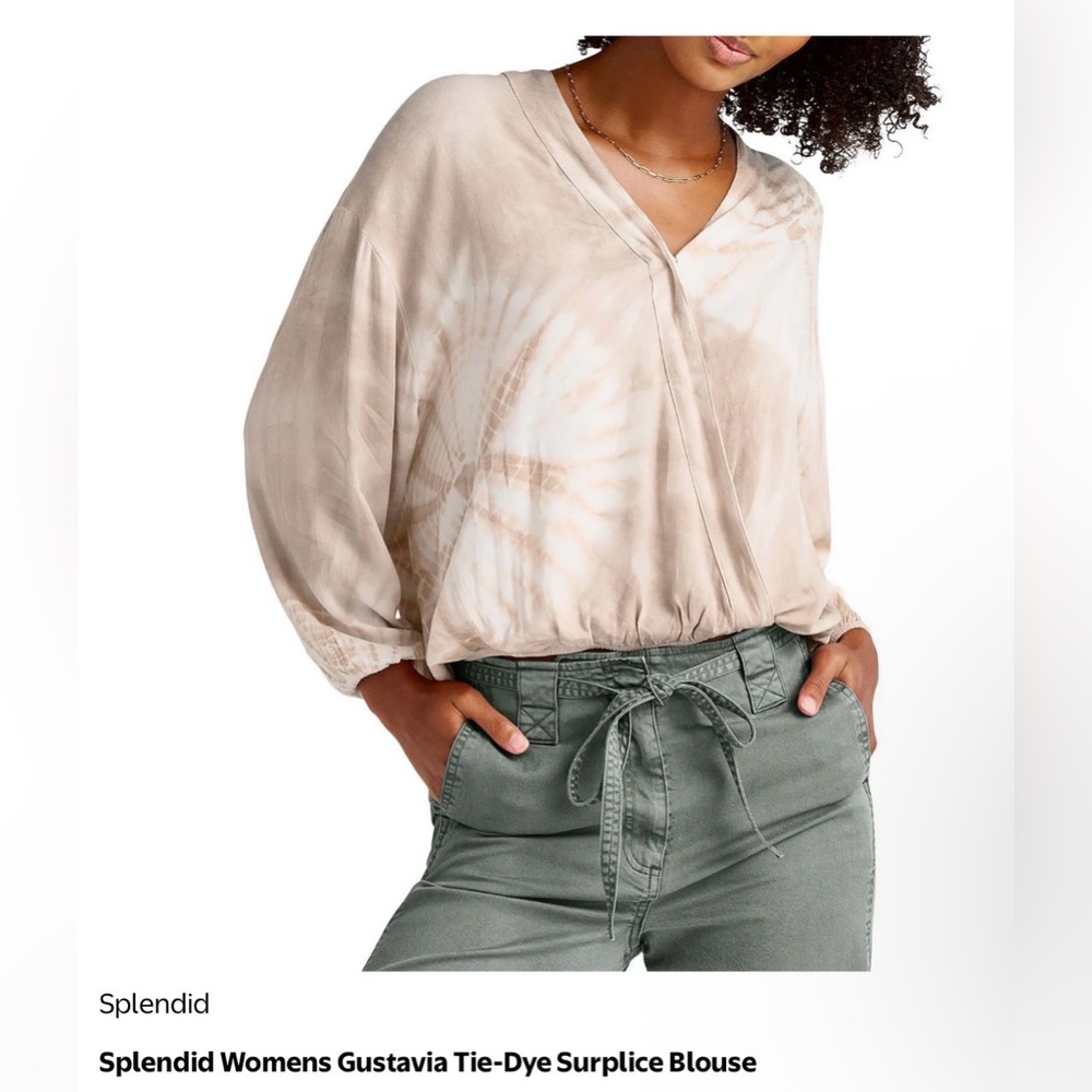 Splendid Gustavia Tie Dyed Top Size  L